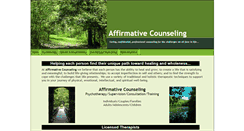 Desktop Screenshot of affirmativecounseling.net